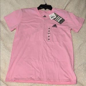 NWT Adidas Pink Shirt, Small